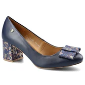 Czółenka - Maciejka, Czółenka, 3356A-19/00-1 Granat, rozmiar 38 - miniaturka - grafika 1