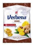 Suplementy naturalne - IDC HOLDING Verbena cukierki ziołowe z witaminą C imbir 60 g - miniaturka - grafika 1