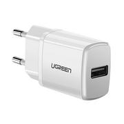 Ładowarki do telefonów - Ugreen ładowarka sieciowa USB 2,1A biały (50460) - miniaturka - grafika 1