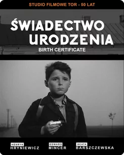 Studio Filmowe Tor Świadectwo urodzenia (Steelbook) - Filmy polskie Blu-Ray - miniaturka - grafika 1
