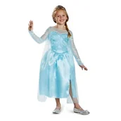 Stroje karnawałowe - Strój karnawałowy DISGUISE Disney Kraina Lodu Elsa Frozen Księżniczka 125-135 cm - miniaturka - grafika 1