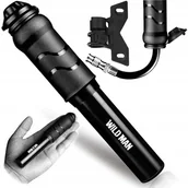 Pompki rowerowe - Pompka Rowerowa Aluminiowa 7 Bar Na Ramę Wild Man - miniaturka - grafika 1