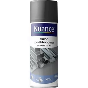 Farba podkładowa antykorozyjna szary 400 ml Nuance - Farby i lakiery w sprayu - miniaturka - grafika 1