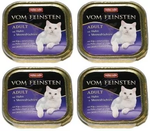 Animonda Vom Feinsten Adult Cat smak z kurczakiem i owocami morza 30 x 100g AN-83306 - Mokra karma dla kotów - miniaturka - grafika 1