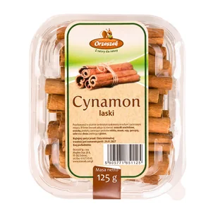 Cynamon laski Orzeszek 125g - Przyprawy i zioła sypkie - miniaturka - grafika 1