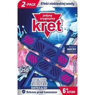 Środki do kuchni i łazienki - Kret Kostka toaletowa Water Lily Color Power 40g - miniaturka - grafika 1