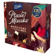 E. Wedel Ptasie mleczko waniliowe w mocno gorzej czekoladzie 80 % 340 g