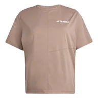 Buty trekkingowe damskie - adidas Kobiety Terrex Multi CLIMACOOL T-shirt PLUS SIZE, trace brown, XL Plus - miniaturka - grafika 1