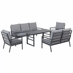 MANHATTAN - aluminiowy zestaw ogrodowy - Meble ogrodowe - miniaturka - grafika 1