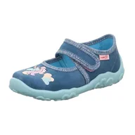Kapcie damskie - Superfit Bonny kapcie domowe, niebieskie 8080, 31 EU, Niebieski 8080, 31 EU - miniaturka - grafika 1