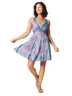 Sukienki - Ipanima Sukienka w kolorze turkusowo-różowym - miniaturka - grafika 1