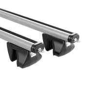 Bagażniki dachowe - Bagażnik aluminiowy na relingi do AUDI A6 C6 Allroad Kombi 5d (2000-2011)r - miniaturka - grafika 1