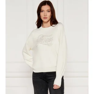 GUESS Sweter | Regular Fit - Swetry damskie - miniaturka - grafika 1