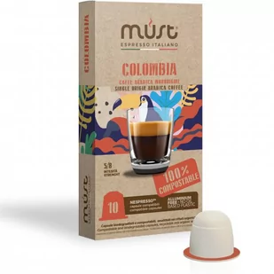 Must Kapsułki do Nespresso 10 szt. COLOMBIA - Kawa w kapsułkach i saszetkach - miniaturka - grafika 1