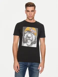 Replay T-Shirt M6951 .000.2660 Czarny Regular Fit - Koszulki męskie - miniaturka - grafika 1