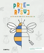 Książki edukacyjne - Prze-rysuj. Lustrzane rysowanie dla najmłodszych - miniaturka - grafika 1