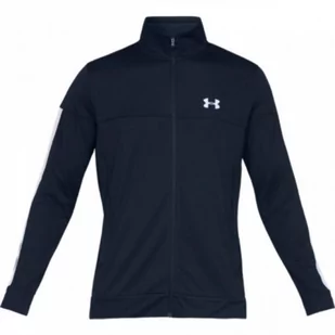 Męska kurtka treningowa UNDER ARMOUR SPORTSTYLE PIQUE TRACK JACKET - Kurtki i kamizelki sportowe męskie - miniaturka - grafika 1