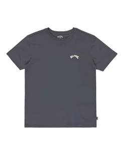 Billabong Top z dzianiny z krótkim rękawem Arch Crew SS Kids Czarny XL - Koszulki i topy damskie - miniaturka - grafika 1