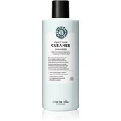Szampony do włosów - Maria Nila Purifying Cleanse Shampoo 350ml Głęboko oczyszczający szampon z miętą pieprzową i aloesem odświeżający włosy i skórę głowy - miniaturka - grafika 1