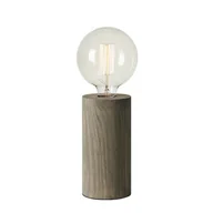 Lampy stojące - Lampa drewniana na stół Legna 108755 Markslojd włącznik wtyczka - miniaturka - grafika 1