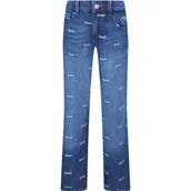 Spodnie sportowe damskie - Guess Jeansy | Relaxed fit - miniaturka - grafika 1