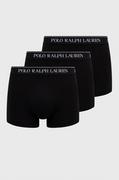 Majtki męskie - Ralph Lauren Polo Polo Bokserki (3-pack) męskie kolor czarny - miniaturka - grafika 1