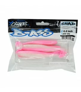 Przynęty Quantum 4Street B-Ass Shad 11Cm 5 Sztuk Quantum 4Street B-Ass Shad Pink Lady - Przynęty - miniaturka - grafika 1