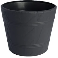 Donice - Doniczka drewnopodobna 2 antracyt FORM-PLASTIC - miniaturka - grafika 1