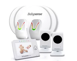 Babysense V35 - 2 kamery + 2 monitory oddechu - Elektroniczne nianie i monitory oddechu - miniaturka - grafika 1