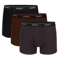 Majtki męskie - 3-PACK bokserki męskie Rib Atlantic-M - miniaturka - grafika 1