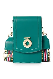 Listonoszka na telefon Nobo z ozdobną taśmą - Torebki damskie - miniaturka - grafika 1