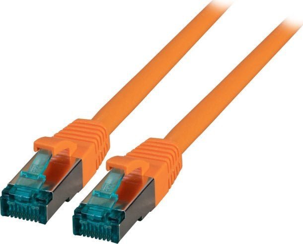 EFB Elektronik EFB EFB RJ45 Patchkabel S/FTP, Cat.6A, LSZH, 7,5m, orange MK6001.7,5O