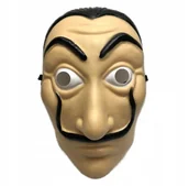Dodatki do strojów karnawałowych - Maska Salvador Dali Dom Z Papieru - miniaturka - grafika 1