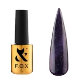 Lakiery hybrydowe - Lakier hybrydowy F.O.X gel-polish Cat Eye Galaxy 004 , 7 ml - miniaturka - grafika 1