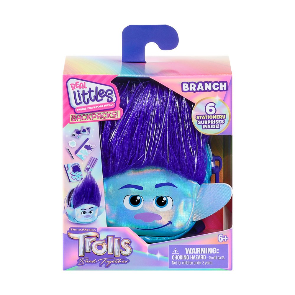 Trolle 3 Portfelik miniplecaczek Mruk z dodatkami 6 akcesoriów dla dzieci 6+