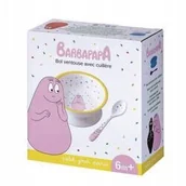 Zestawy naczyń dla dzieci - Miseczka dla dzieci z przyssawką i łyżką, Barpapapa Petit Jour Paris - miniaturka - grafika 1