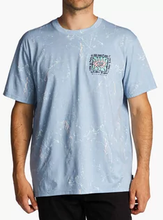 Koszulki dla chłopców - Billabong BOXED IN washed blue koszulka męska - L - grafika 1
