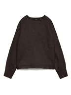 Swetry damskie - Vero Moda Sweter w kolorze brązowym - miniaturka - grafika 1