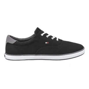 Buty Tommy Hilfiger Harlow 1F FM568220900-070 czarne - Trampki męskie - miniaturka - grafika 1