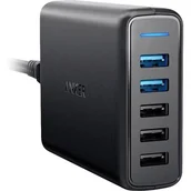 Ładowarki do telefonów - Anker Ładowarka sieciowa PowerPort 5x USB QC 3.0 - miniaturka - grafika 1