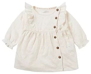 Noppies Baby Girls Dress Noble Long Sleeve Sukienka do gry dla dzieci, Krysztyn - N021, 80 - Sukienki - miniaturka - grafika 1