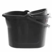 Inne artykuły do sprzątania - Wiadro w wyciskaczem Kabo 11 l silver - miniaturka - grafika 1