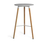 Stoły - B2B Partner Stół barowy FUN, biały 488048 - miniaturka - grafika 1