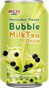 Soki i napoje niegazowane - Napój Bubble milk Tea Honeydew melon 350ml Rico - miniaturka - grafika 1