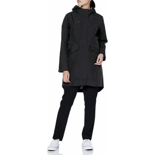 Kurtka damska Mammut 3L HS Hooded GORE‑TEX® parka trekkingowa czarna-S - Kurtki damskie - miniaturka - grafika 1