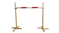 Zabawki i gry sportowe - Duża przeszkoda hobby horse z regulowaną wysokością tyczki, impregnowana - miniaturka - grafika 1