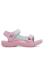 Buty dla dziewczynek - Sprandi Sandały CP40-NB718Y Różowy - miniaturka - grafika 1