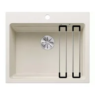 Zlewozmywaki - Zlewozmywak granitowy BLANCO Etagon 6 Silgranit Delikatny biały 527076 - miniaturka - grafika 1