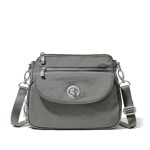 Baggallini Calais Torby crossbody dla kobiet, 25 x 18 cm, lekka, wodoodporna torebka podróżna, ochrona RFID i organizacja wnętrza, One Size