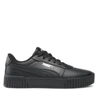 Buty dla dziewczynek - Sneakersy Puma Carina 2.0 Jr 386185 10 Czarny - miniaturka - grafika 1